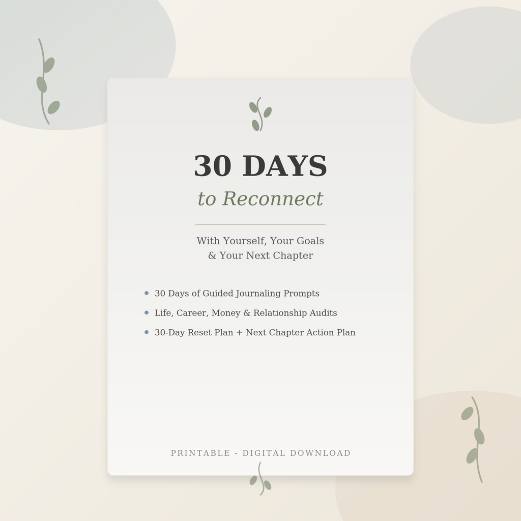 30 Days to Reconnect